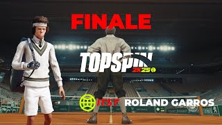 GAME OF THE YEAR  ESPORT TOPSPIN 2K25  ITST ROLAND GARROS  FINALE  lilvicos VS ANDER5ON [upl. by Wilona]