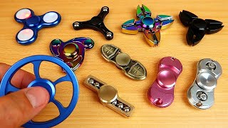 ¡LOS 10 MEJORES FIDGET SPINNERS Enviados desde China [upl. by Anival404]