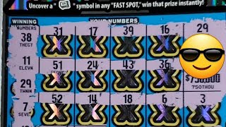 200X CA LOTTERY SCRATCHER lotterytickets californiascratchers winning [upl. by Sollie]