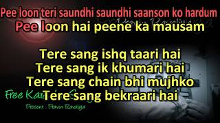 Pee Loon Song Karaoke once upon time in mumbai [upl. by Bengt]