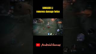 GongSun Li removes damage twice honorofkings [upl. by Yrtnahc]