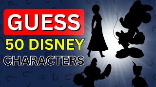 Can You Guess the Disney Character from Just a Shadow  Ultimate Challenge [upl. by Aplihs]