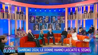 Sanremo 2024 le canzoni più ascoltate dopo il Festival  La Volta Buona 22022024 [upl. by Ned]