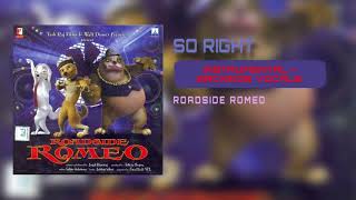 Roadside Romeo  So Right Instrumental  backing’s vocals Official [upl. by Niliak]