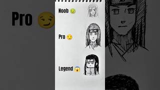 Drawing Neji Hyuga 🔥shorts drawing naruto narutoshippuden sketch art neji hyuga trending [upl. by Heymann27]