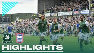 Highlights  Plymouth Argyle 21 Ipswich Town [upl. by Spector848]