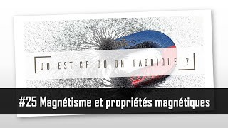 Magnétisme et propriétés magnétiques  QQF 25 [upl. by Warms]