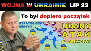 23 LIP Starycja WYZWOLONA Rosyjska Zachodnia Flanka UPADA  Wojna w Ukrainie Wyjaśniona [upl. by Htiffirg]