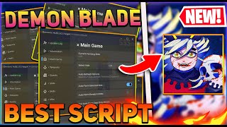 Demon Blade Script GUI  Hack Inf Spins Auto Farm Auto Quest And More PASTEBIN 2024 [upl. by Enened]