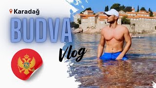 BUDVA  Montenegro  Adriyatik Denizinin eğlenceli sahilleri 🇲🇪 [upl. by Annairb]