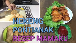 HEKENG PONTIANAK  MAKANAN MASA KECILKU BERSAMA NENEK DAN MAMAKU [upl. by Smitt]