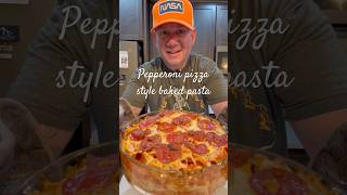 Pepperoni pizza baked pasta launchpadbrewery302 easyrecipe pasta foodie pizza cook funny [upl. by Ier]