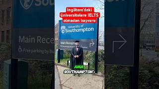 İngiltere’deki üniversitelere IELTS olmadan başvuru yapmak [upl. by Wistrup]