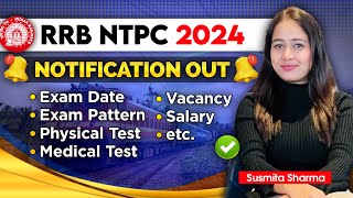 RRB NTPC 2024 Complete Details ✅  Notification Vacancies Posts Salary Syllabus 🔥 [upl. by Retsevlis]