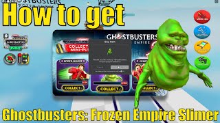 How to get Ghostbusters Frozen Empire Slimer in Easy Obby  350 MINIPUFTS [upl. by Saint497]