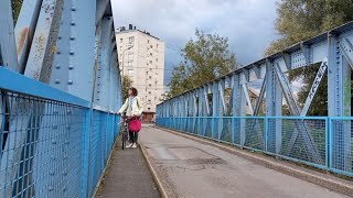 CharlevilleMézières  Passerelle Bayard [upl. by Dnomyaw878]