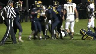 High School Football Whiteford vs ClimaxScotts [upl. by Tace]