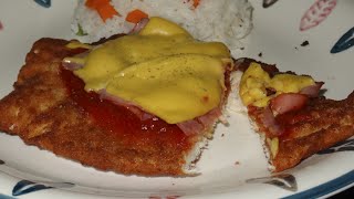 Recetas de Milanesa de pollo Napolitana [upl. by Castora824]