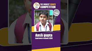 Ansh Gupta Verbattle 2024 Verbattle 2024 Bytes of Students debate debates speechcompetition [upl. by Fagen239]