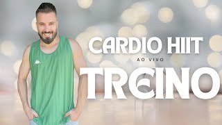 🔴CARDIO HIIT queima gordura ai vivo Carol Borba [upl. by Ithsav523]