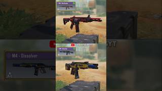 Epic M4 Red Action Vs M4 Dissolver in CODM 💀🔥 shorts callofdutymobile trendingshorts [upl. by Armillia]