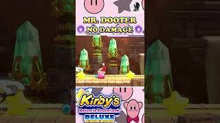 Kirbys Return To Dreamland Deluxe  Mr Dooter  NO DAMAGE  shorts gaming kirby [upl. by Boor]