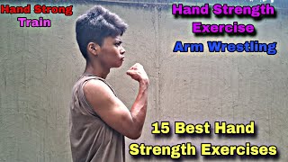 15 Best Hand Strength Exercises  Best Exercises For Hand Strength  Strong Hand Exercises At Home [upl. by Riaj]