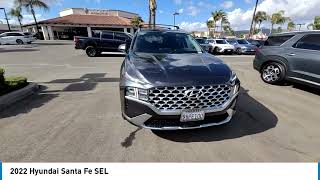 2022 Hyundai Santa Fe HEMET BEAUMONT MENIFEE PERRIS LAKE ELSINORE MURRIETA 502011C [upl. by Elbertine]