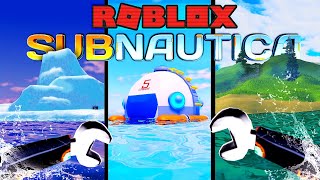 I Played 3 SubnauticaLike ROBLOX Games To Fuel My Thalassophobia [upl. by Yznyl]