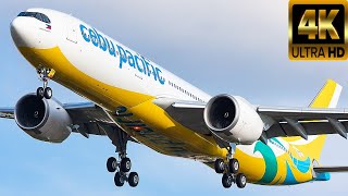 4K HW CEBU PACIFIC A330900NEO Multiple Cam Views  Boracay Landing Caticlan RPVE06 [upl. by Rednazxela]