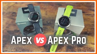 Coros Apex 46mm vs Apex Pro  GPS Watch Battle  Which is Better Is the Apex Pro Worth It [upl. by Lucie71]