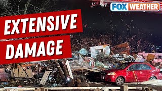 Deadly Tornado Outbreak Leaves Major Damage In Tennessee Kentucky [upl. by Eyram616]