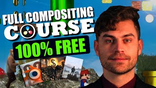 FREE 2 Hour Compositing Course For Beginners  Davinci Resolve FUSION [upl. by Mollee866]