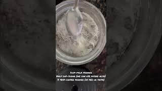 Instant coffee oremix shortsvideo viralvideo trending food coffee viralvideo [upl. by Fedirko488]