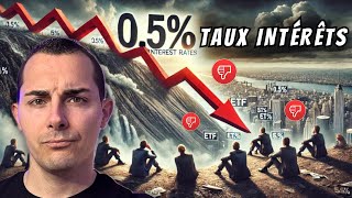 Les Baisses de Taux PÉNALISENT les ETF et la Bourse long terme [upl. by Erdnuaed]