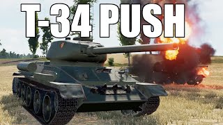 T34 Tanks Push into West Germany  Gunner Heat PC GHPC Gameplay [upl. by Mccomb78]