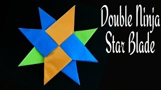 How to make a DoubleSided Ninja Star [upl. by Donohue]