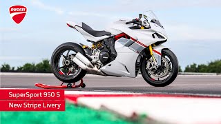 Presenting the new Ducati SuperSport 950 S in Stripe Livery [upl. by Neb]