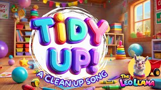 Clean up Song Fun song for Kids Movement Song Classroom Cleanup Room Cleanup Song [upl. by Tryck]