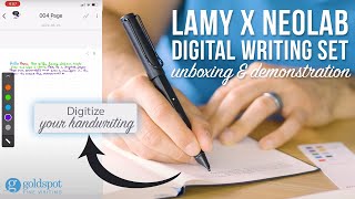 Lamy X Neolab Ncode Digital Writing Set Unboxing Demo and Giveaway [upl. by Spratt]