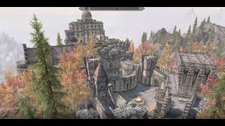 Castle Revelhost  Skyrim Special Edition House Mod [upl. by Atilal]