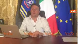 RENZI SOLIDARIETA A PRESIDENTE PARCO DEI NEBRODI [upl. by Landbert]