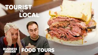 Finding The Best Pastrami Sandwich In New York  Food Tours  Insider Food [upl. by Lokkin]