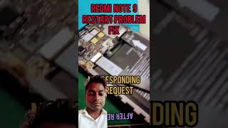 Redmi note 9 auto restart one capacitor shot remove karne per set dan ho gaya [upl. by Gibun]