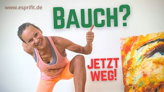 1 Info zum Mitturnen 💚 2 Dein 2min Bauchmuskel Training Spezial [upl. by Joette]