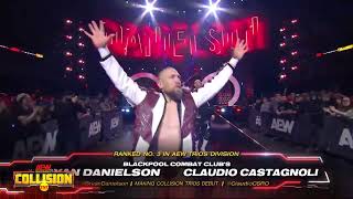 Bryan Danielson Entrance AEW Collision 03302024 [upl. by Catie]