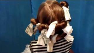 Easy no heat curls and ringlets  How to curl your hair with a nylon sock [upl. by Guise]