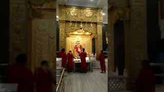 SHORT Saibaba SAMADHI temple video SHIRDI ✓ Aarti Saibaba ✓ Shirdi saibaba Aarti video [upl. by Nosnor217]