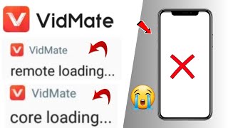 Vidmate remote loading problem solve vidmate core loading problem vidmate remote loading thik kare [upl. by Ynohtona]