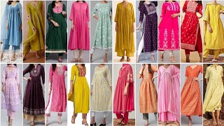 New Model Pleated Kurti Design Ideas for College Wear 2024 [upl. by Girish]